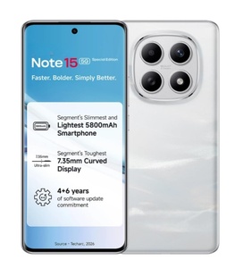 Smartphone Note 15 SE 5G Blanc givré 8 Go de RAM 256 Go Batterie 5800 mAh - Product Image 1