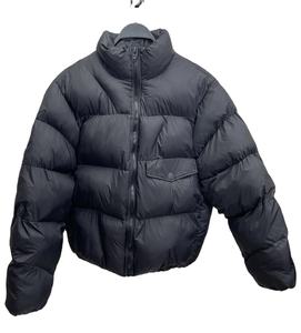 Chaqueta acolchada con bolsillo grueso negro de pan de alta calidad para hombre, chaqueta acolchada con bolsillo - Product Image 1