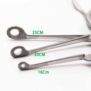 Pinces trachéolaryngées médicales Magill, forceps pour l'élimination des corps étrangers, pince à bec courbé, manuel, écologique, CE, par Dentavex - Product Image 3