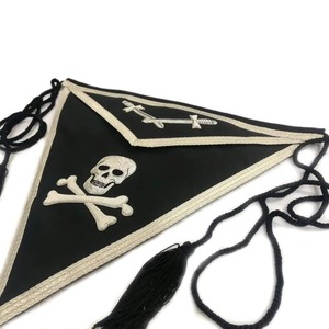 Conjunto de Delantal y Cuello Reversibles Estilo Real, 100% Tela, Diseño Exclusivo, Logotipo Personalizado, Conjunto Formal para Ceremonias - Product Image 5