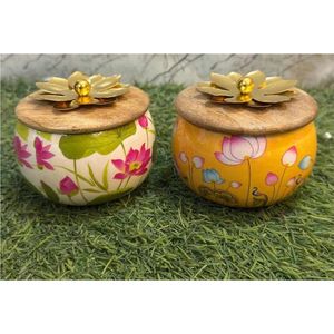 Kids Room Snack Storage <b>Jar</b> Cute Character Print Metal Canister with Decorative Lid for Dry Fruits Candies & Home Decor <b>Jars</b> - Product Image 6