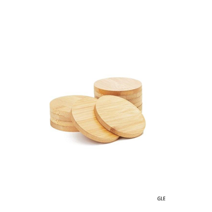 Classic Wooden Coaster Set With Polished Finish Perfect For Traditional Homes And Farmhouse Inspired Interior Spaces - Product Image 4