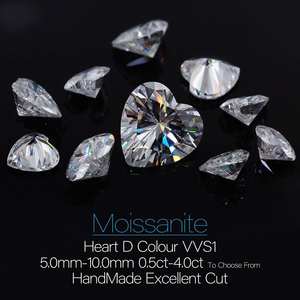 CONCEPTION Diamant de laboratoire taille cœur, pierre libre, couleur D, VVS1, certifié IGI, modèle Love CVD, vente en gros pour bague de fiançailles - Product Image 4