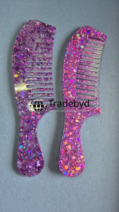 Peine de Resina Ecológico de Primera Calidad Tradebyd, Herramienta Ligera para Peinar el Cabello, para un Cabello sin Enredos y con un Aspecto Saludable - Product Image 4