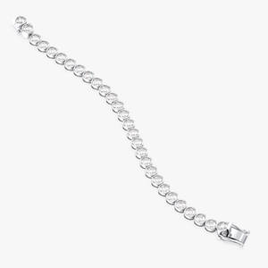 REYES – Bracelets de Tennis en argent Sterling 925 de haute qualité, 12.1 carats, Moissanite, pour femmes, cadeau de mariage de luxe, bijoux fins - Product Image 3
