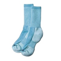 JZVINA Chaussettes thermiques classiques de haute qualité pour hommes et femmes, jambières en laine mélangée, personnalisables pour la randonnée et le trekking