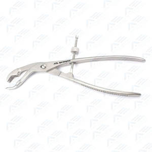 คีมหนีบกระดูกสำหรับผ่าตัดขนาด8นิ้วทำจากสเตนเลสสตีลทนทานอุปกรณ์ทางการแพทย์ - Product Image 6