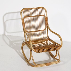 Comfort rattan <b>cane</b> rocker <b>chairs</b> wooden lounge rocking <b>chair</b> wholesale supply glider rockers - Product Image 4