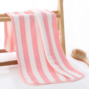 Luxury <b>Stripe</b> <b>Towel</b> Crafted from Premium Soft Material <b>Stripe</b> <b>Towel</b> Provides Fast Drying Excellent Absorption and Comfortable - Product Image 4