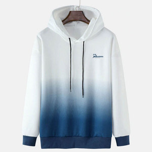 Sudadera con Capucha de Algodón para Hombre, Diseño Personalizado, Alta Calidad, Color Sólido, Casual, Tallas Grandes, para Venta en Línea - Product Image 1