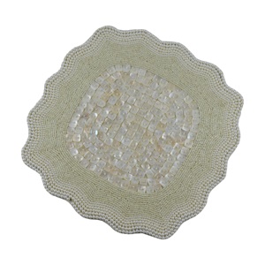 Star Place mat With <b>Beads</b> Design For Home Decor Tableware Dinning Table Party and Wedding Design Pads - Product Image 6