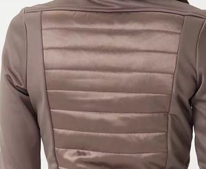 Chaqueta con cremallera completa Floral impermeable para mujer, diseño personalizado, chaqueta transpirable informal corta de poliéster con bolsillo grande a la moda - Product Image 6