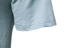 เสื้อยืดโอเวอร์ไซส์ผู้ชายไซส์ใหญ่ ผ้าฝ้าย 100% มีกระเป๋าเดียว |   เสื้อยืดลำลองสีพื้นสำหรับฤดูร้อน |   เสื้อแบรนด์คุณภาพสูง - Product Image 4
