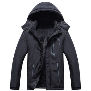 Veste de ski professionnelle pour homme, imperméable, coupe-vent, manteau d'hiver, doublure en polaire, veste de snowboard à capuche, vêtements de sport d'extérieur - Product Image 1