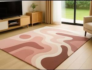 Alfombra Moderna de Lujo Nórdica para Sala de Estar, Alfombra Grande Resistente a las Manchas, Decoración para el Hogar - Product Image 4