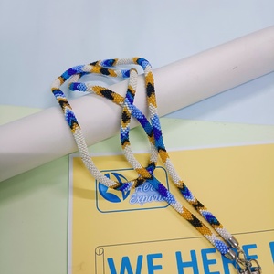 Handmade Women's Multicolor Beaded Lanyard Body <b>Chain</b> <b>Keys</b> Phone ID Boho Tribal Style Durable Comfortable Anniversary Party - Product Image 5