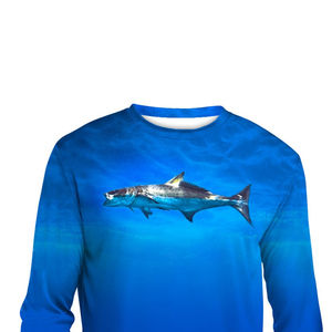 Camisas de Pesca de Manga Larga Hechas a Medida, Anti-UV e Impermeables, de Secado Rápido, con Protección Solar y Diseño de Impresión Digital por Sublimación - Product Image 4