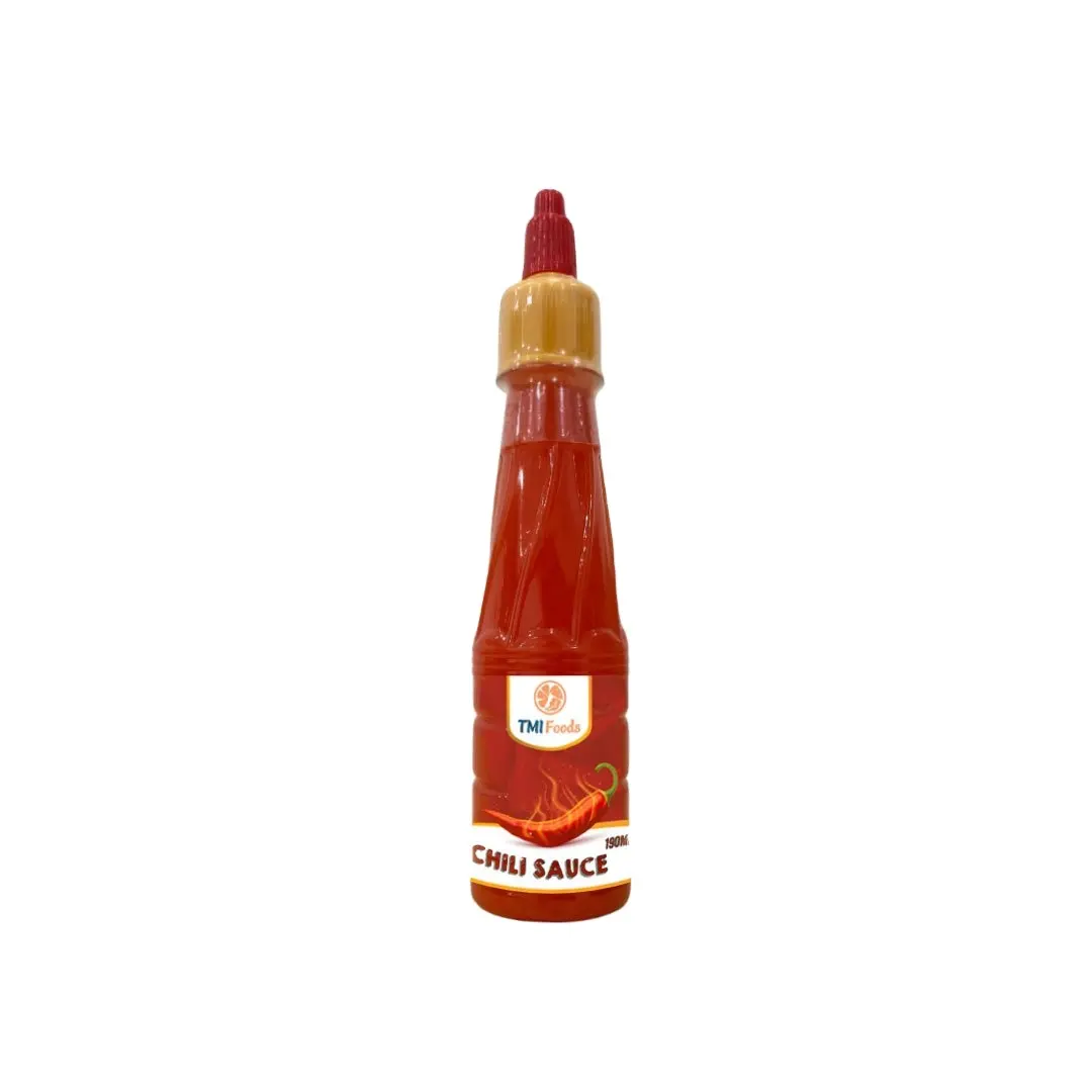 Fabrik preis Leckerer Geschmack OEM CHILLI SAUCE 190ml Flasche in Premium qualität