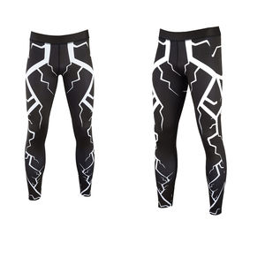 Women's Elastic Waist Custom Sports <b>Leggings</b> <b>with</b> <b>Lace</b> Decoration Wholesale Gym Fitness Fashion Workout Pants for Women - Product Image 1