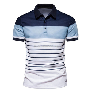 Polos Hommes Tissu Respirant Vente Chaude, Conception Personnalisée Coton Grande Taille - Product Image 1