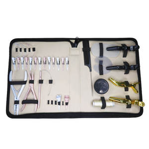 Kit Profesional de Herramientas para Extensiones de Cabello: Aplicador de Micro Anillos, Alicates de Extracción, Tijeras Metálicas para Bucles y Extensiones de Trama, Kit de Salón - Product Image 6