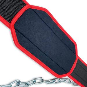 Cinturón de levantamiento de pesas de cuero de gamuza con hebilla de palanca de 13 mm, ajustable, ligero, con soporte para la espalda, para gimnasio, fitness, culturismo, cadena de acero - Product Image 4