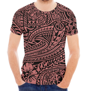High Visibility Reflective Eco-Friendly Lightweight <b>100</b>% <b>Polyester</b> Short Sleeve Custom Hawaiian Polynesian Aloha Safety T-<b>Shirts</b> - Product Image 5