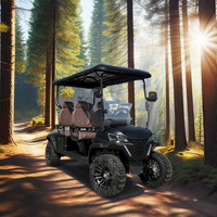 Voiturette de golf électrique de luxe neuve d'usine, 4 places, pour 4 passagers, pour le tourisme
