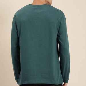 Camisetas Casuales de Manga Larga para Hombre, Últimos Modelos 2026, Personalizadas con Impresión, Bordado, Sublimación, Transpirables, de Secado Rápido, 100% Algodón - Product Image 3