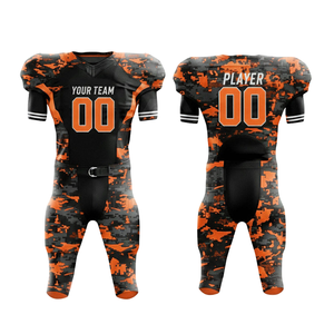 Uniformes de Fútbol Americano Sublimados Personalizados 2024, Estilo Moderno, Personalización Completa, Bordado, Camisetas de Fútbol Americano - Product Image 3
