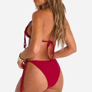 Maillot de bain athlétique sportif à dos croisé, tissu haute élasticité, performance optimale, bikini de natation professionnel pour femme - Product Image 2