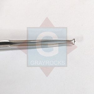 Pince à maintenir les anneaux dentaires en argent Gray Rocks avec poignée rembourrée de luxe, instrument manuel de classe I, outil chirurgical certifié CE - Product Image 4