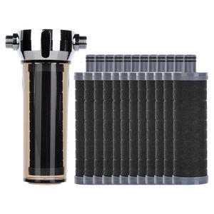 Filtro de Ducha Doble Moolmang Deluxe con Recambio de 12 Piezas, Certificado NSF 177 372, 3200 Galones, Elimina Cloro y Contaminantes Metálicos Pesados - Product Image 1