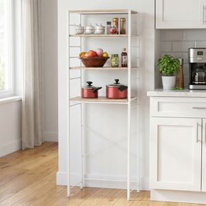 Meilleure Vente Étagère de Rangement de Cuisine à 4 Niveaux en Fer Design Moderne Finition Thermolaquée Vente en Gros Fabricant Taïwanais Rangement Domestique - Product Image 1