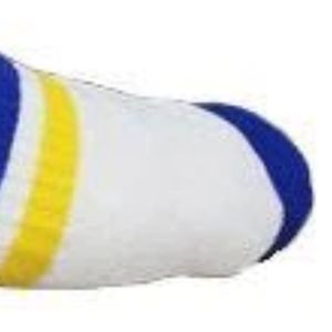 Chaussettes de cheville Sigma Gamma Rho blanches, bleues et dorées, personnalisées, pour sororité grecque, chaussettes athlétiques unisexes, vêtements de sport décontractés, mode, vente en gros, OEM - Product Image 4