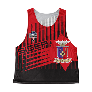 Maillot de lacrosse sportif fabriqué en usine, 100 % polyester, confortable, uniforme de football américain, pinnies - Product Image 2