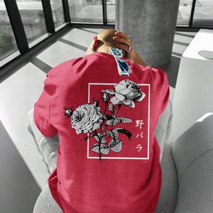 เสื้อยืดโอเวอร์ไซส์ลายกราฟิกผ้าฝ้ายสไตล์สตรีทแวร์สำหรับผู้ชาย ผลิตในปากีสถาน ลวดลายวินเทจแบบฟอกสี - Product Image 6