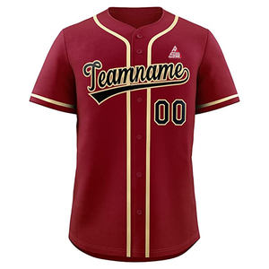 Camiseta de Béisbol Verde Bosque Personalizada 2025 con Ribete Amarillo Corto, Uniforme de Equipo con Botones, Nombre y Número Personalizados, Estilo Profesional - Product Image 6