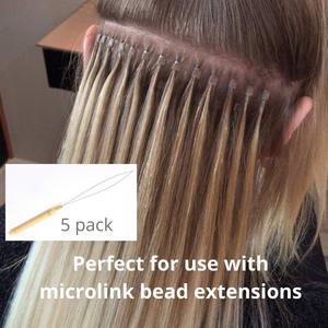 Precision Loop Needle For Hair Extension Installation Professional <b>Threading</b> <b>Tool</b> For Salon And Hair Styling Applications - Product Image 4