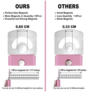 Cortador de Uñas de Acero Inoxidable y Acrílico, Herramienta de Manicura, Duradera, Profesional, para Cuidado Personal, Cortaúñas para Salón de Belleza - Product Image 4