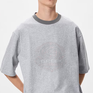 เสื้อยืดแขนสั้นโอเวอร์ไซส์พรีเมียม ผ้าฝ้าย ยูนิเซ็กส์ สไตล์ลำลอง สตรีทแฟชั่น ทรงหลวม ใส่ได้ทุกวัน แห้งเร็ว ระบายอากาศได้ดี - Product Image 5