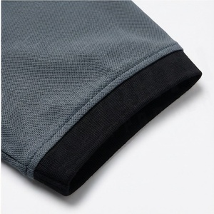 Polo de sport pour homme, décontracté, à manches courtes, coupe ajustée, respirant, basique, uni, vêtements de sport, personnalisable - Product Image 6