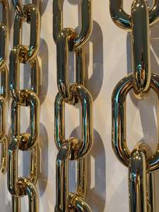 Premium Resin Wall <b>Hanging</b> Chain Contemporary Decorative Accent for Living Room Bedroom and Office - Product Image 6
