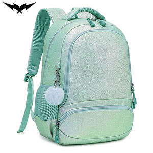 Mochila escolar brillante y moderna para niñas, con gran capacidad, para el club de porristas, con cremallera. - Product Image 2