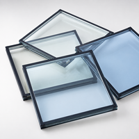 Vidrio de Ventana de Doble Acristalamiento de Estructura Sólida, Vidrio Templado de 12 mm, Doble Acristalamiento IGU, Vidrio Aislante