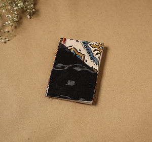 Abstract Patch Fabric <b>Notebook</b> Handmade Paper Diary Cloth Cover <b>Small</b> Pocket Journal Writing Memo Notes Sketchbook Travel Gift - Product Image 2