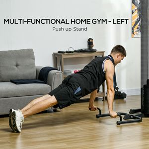 Attrezzatura da palestra per la casa multifunzione 143 libbre con panca Push-Up stazione di allenamento con stazione di immersione - Product Image 6
