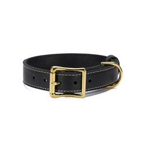 Fashion Designer Leather Dog <b>Collar</b> Luxury Pet Accessory with Elegant <b>Metal</b> Hardware from Divine International India - Product Image 2