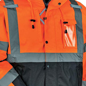 Wholesale <b>Softshell</b> Safety Work Wear <b>Jacket</b> Reflective Protection Security <b>Jacket</b> <b>High</b> Vis Winter Workwear Safety <b>Jacket</b> - Product Image 5