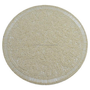 Napperon et tampons de luxe, avec Design de perles, pour décoration intérieure, vaisselle pour la Table à manger, réception de mariage, tapis - Product Image 3